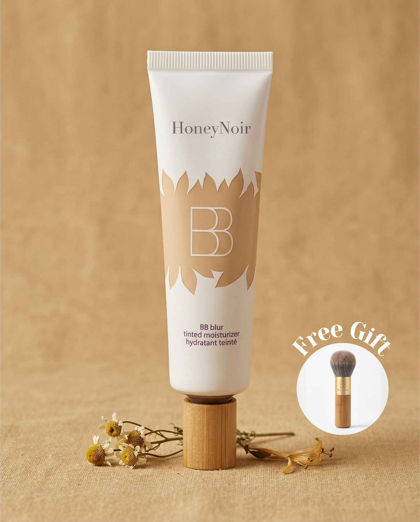 HoneyNoir Tinted Moisturizer SPF 30 BB Blur Cream