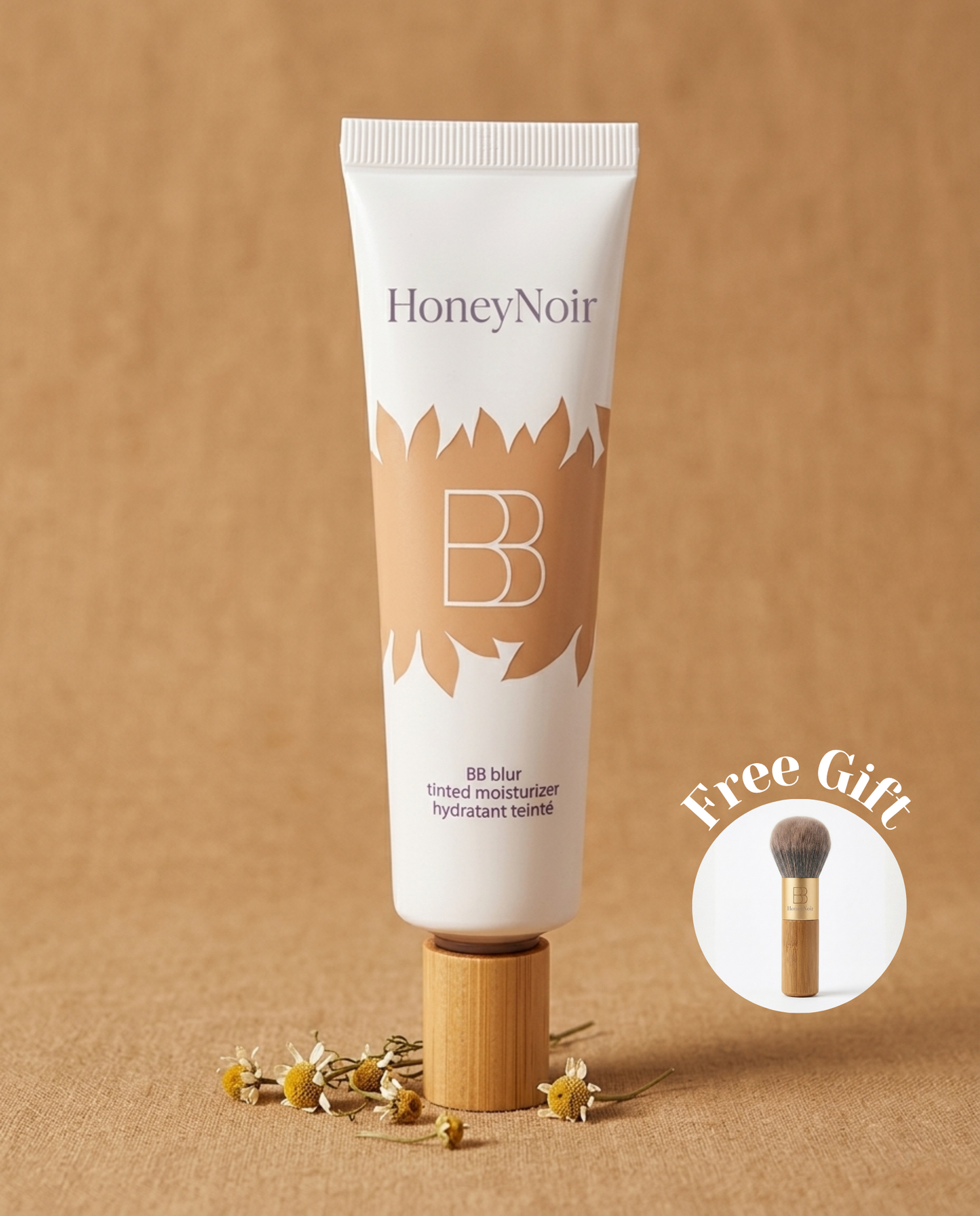 HoneyNoir Tinted Moisturizer SPF 30 BB Blur Cream